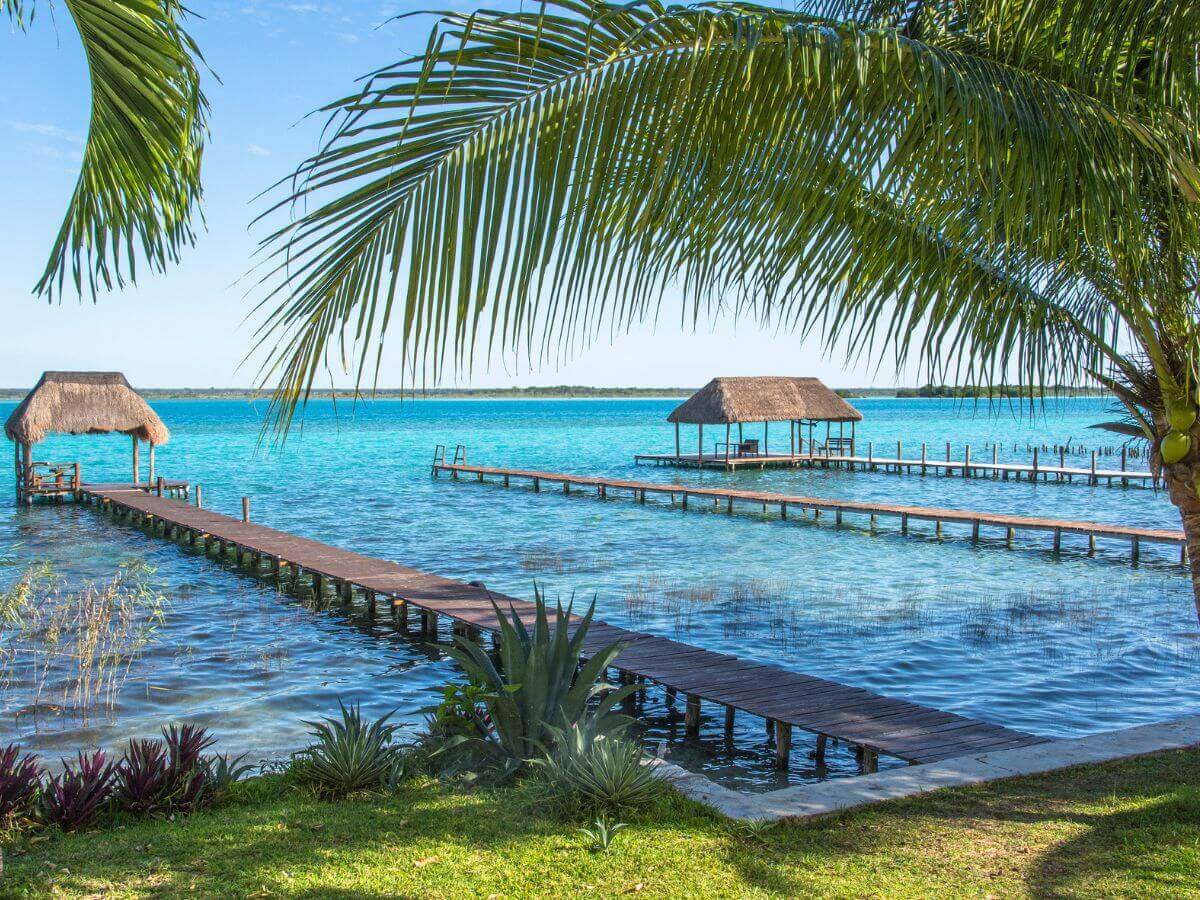 Bacalar agua turquesa