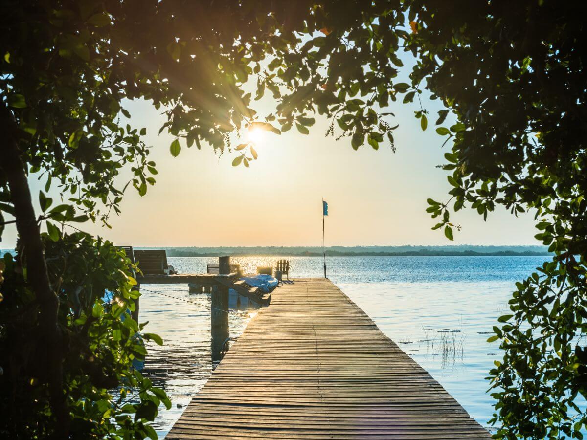 Bacalar agua turquesa