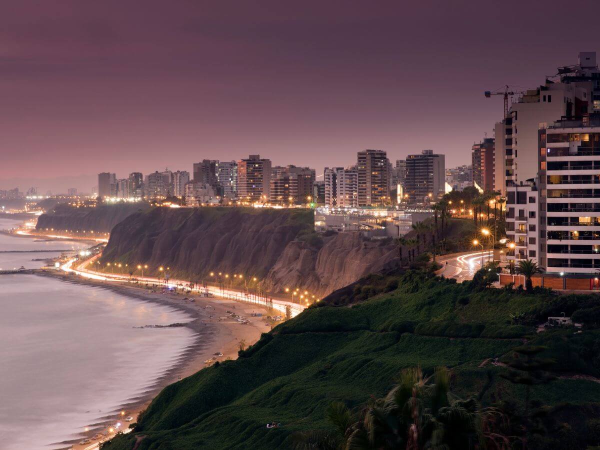 Miraflores Lima vista mar